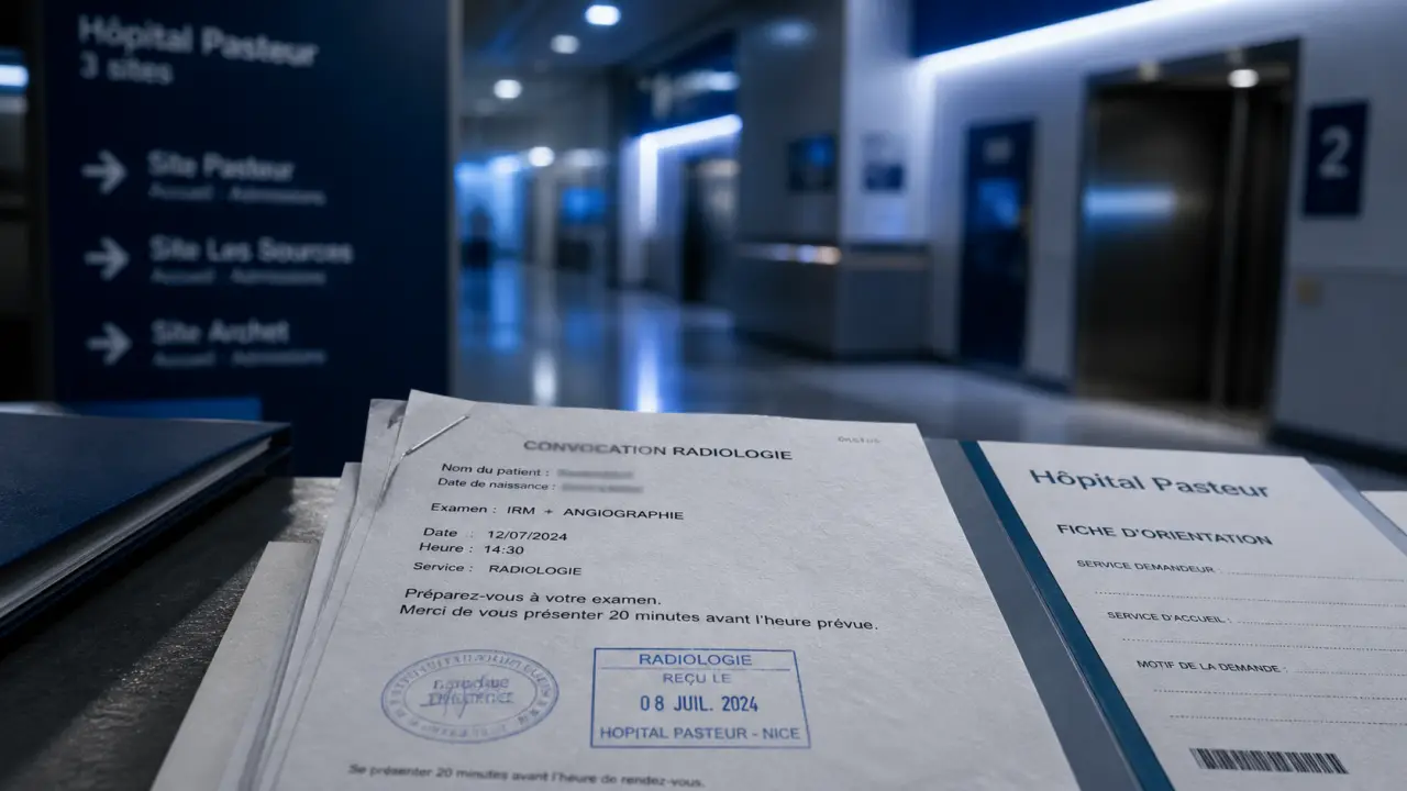 CHU Nice radiologie : Hôpital Pasteur, L’Archet ou Cimiez