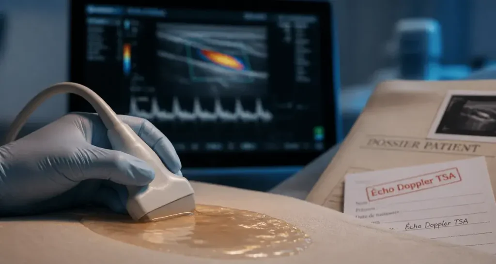 Écho-doppler des TSA : pourquoi cet examen vasculaire est-il indispensable ?