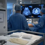 Radiologie interventionnelle Nice : salle d’imagerie pour biopsie et embolisation