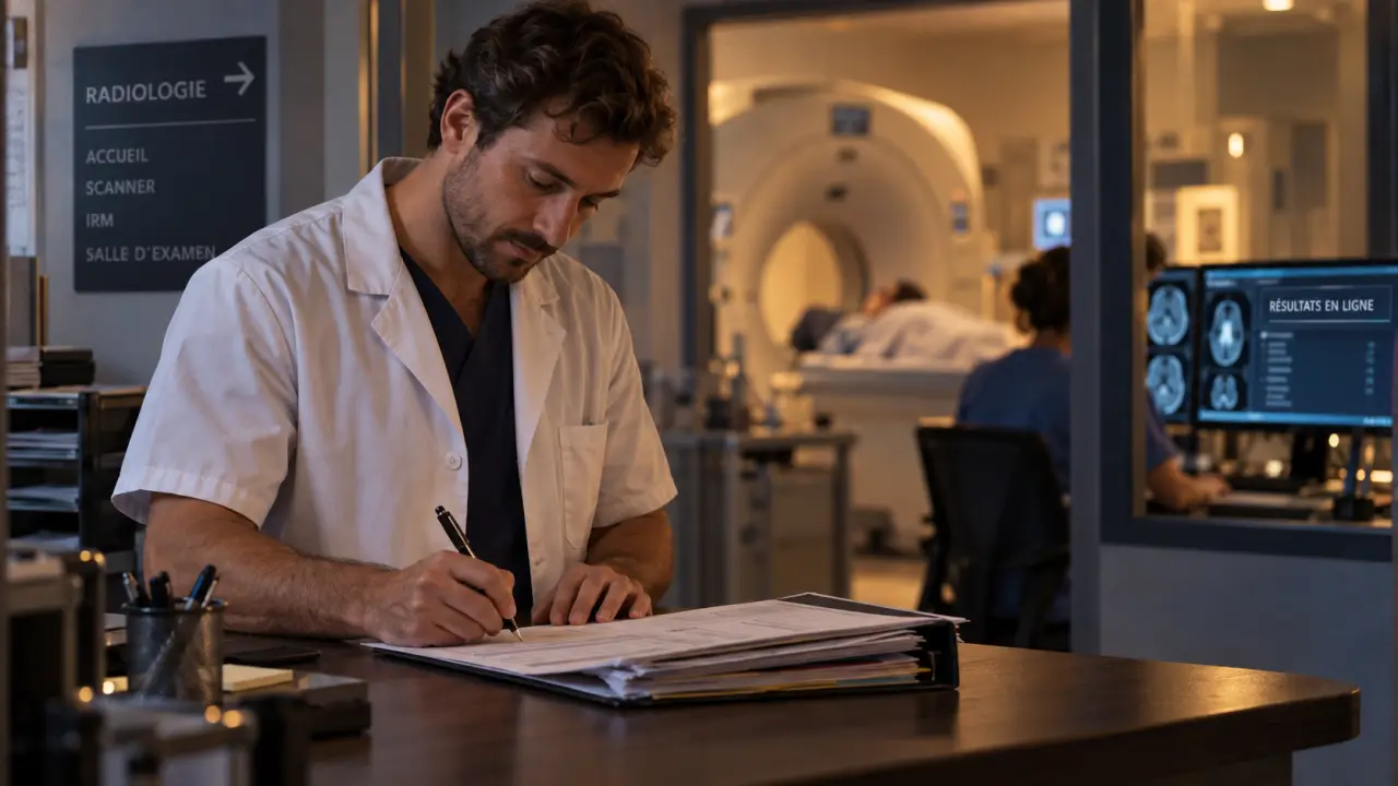 Clinique parc imperial nice radiologie : intérieur du service de radiologie