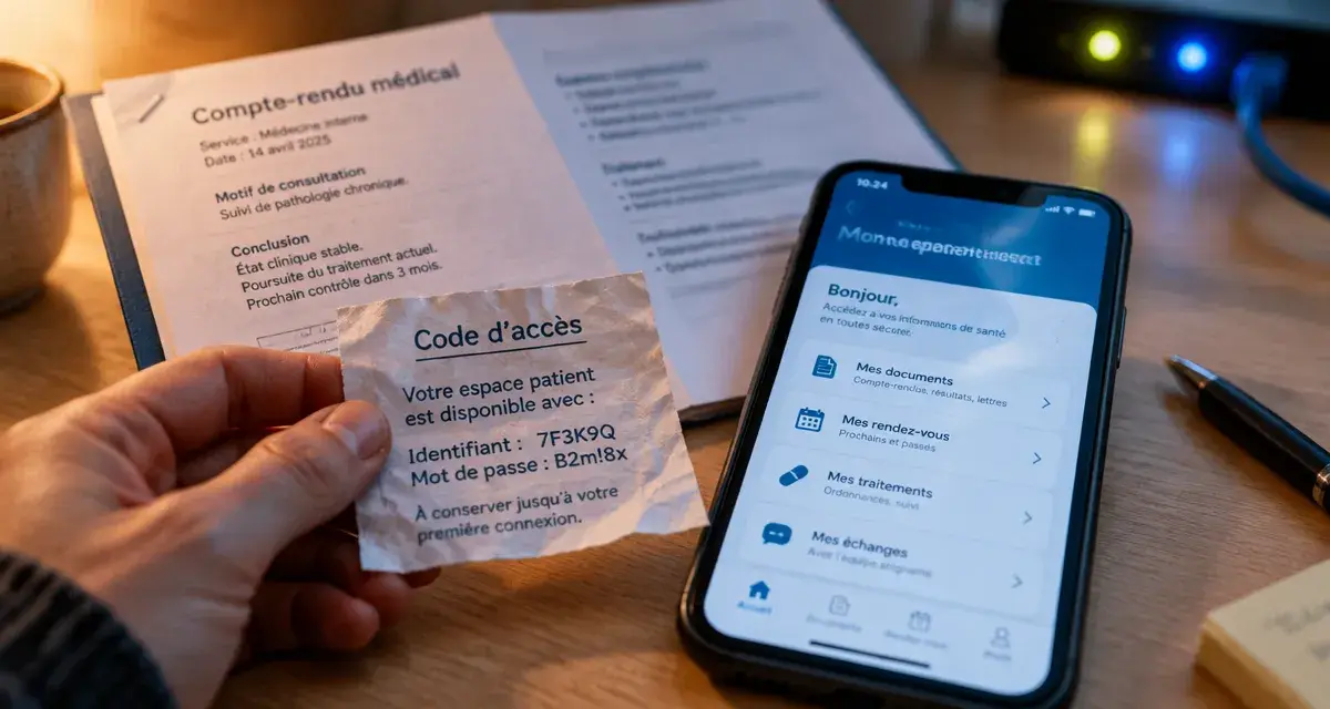 Mes resultats d'imagerie en ligne : code d’accès et compte rendu